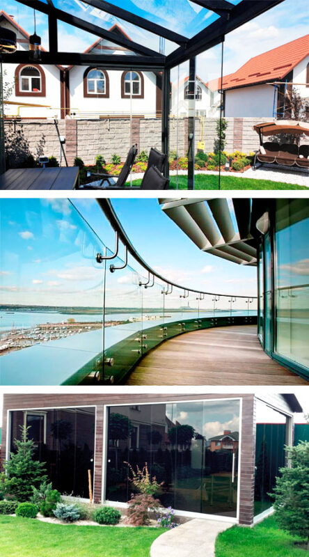 glass terrase for patio railing sliding glass doors walls where to buy premium desing glass barriers toronto ottawa gta hamilton montreal mississauga