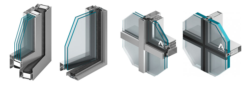 fenêtres et portes efficaces énergétiquement en aluminium européen - Reynaers, Schuco, Aluprof - en provenance d'usine rapide - design premium - Toronto, Ottawa, Montréal, Québec, Sherbrooke