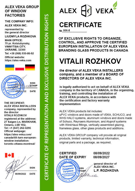 VITALII-ROZHKOV-AUTORISED-RIGHTS-TO-PROVIDE-THE-INSTALLATION-OF-EUROPEAN-WINDOWS-DOORS-FOR-PASSIVE-HOUSES-TORONTO-GTA-OTTAWA-MONTREAL-LONDON