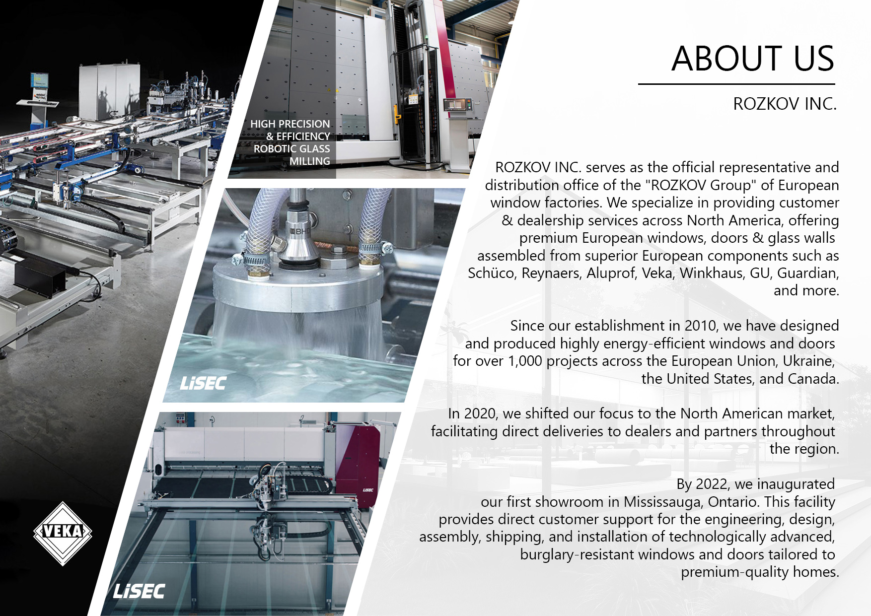 ABOUT US - ROZKOV EUROPEAN WINDOWS AND DOORS